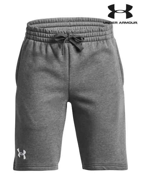 Under Armour Grey Rival Fleece Shorts (713260) | £28