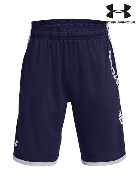 Under Armour Blue Youth Stunt 3.0 Shorts (713554) | £19