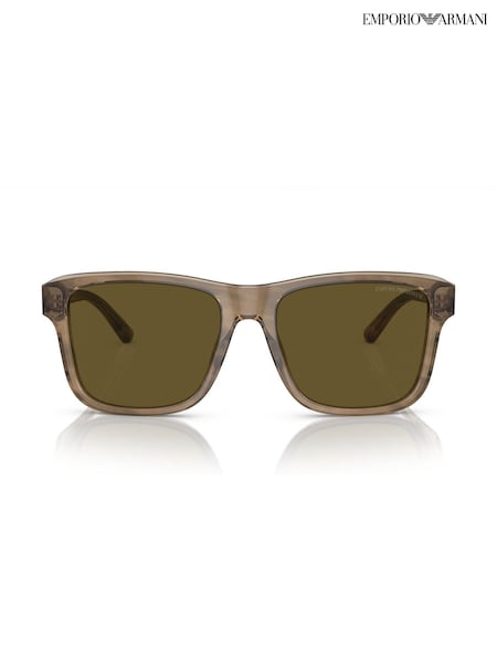Emporio Armani EA4208 Brown Sunglasses (715092) | £145