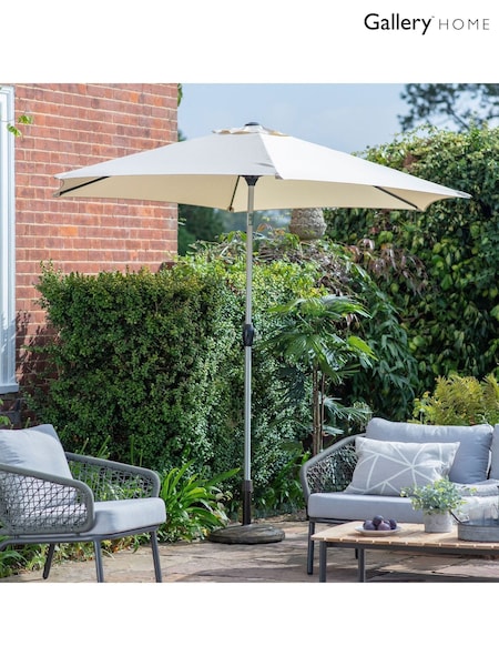 Gallery Cream Garden Ballylar 2.7m Parasol (715435) | £62