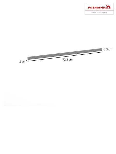 Wiemann Silver (Metal) Additional Internal Rail 72.3cm (721423) | £30