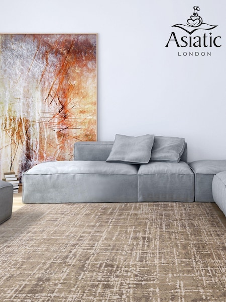 Asiatic Rugs Natural Kuza Abstract Rug (724381) | £122 - £348