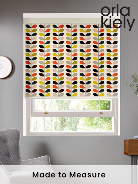 Orla Kiely Cream Multi Stem Made To Measure Roller Blind (725400) | £58