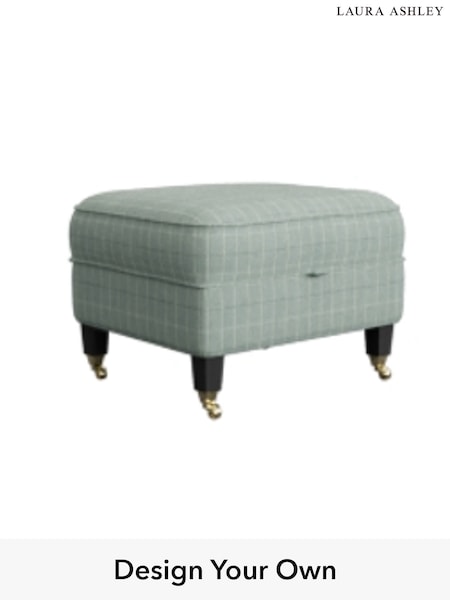 Carolyn Check/Duck Egg Marford By Laura Ashley (727334) | £550