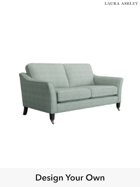 Carolyn Check/Duck Egg Marford By Laura Ashley (727334) | £1,250