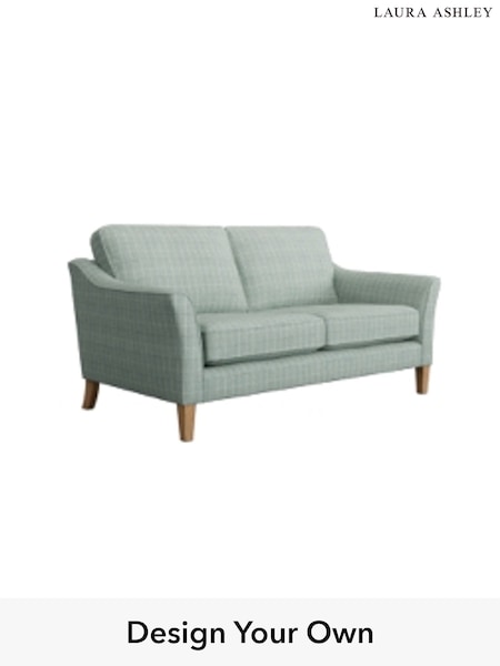 Carolyn Check/Duck Egg Marford By Laura Ashley (727334) | £1,250