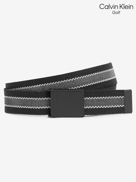 Calvin Klein Golf Black Webbing Belt (728561) | £20