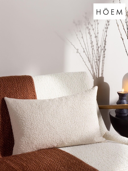 HÖEM Natural Selene Woven Jacquard Cushion Cushion (728669) | £26