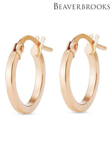 Beaverbrooks 9ct Hoop Earrings (728925) | £95