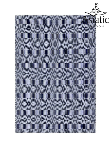 Asiatic Rugs Blue Sloan Geo Rug (729357) | £77 - £213