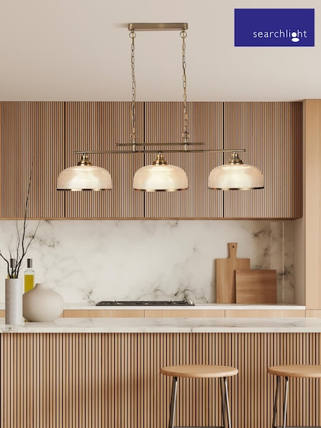 Searchlight Ashford Three Bar Pendant Ceiling Light