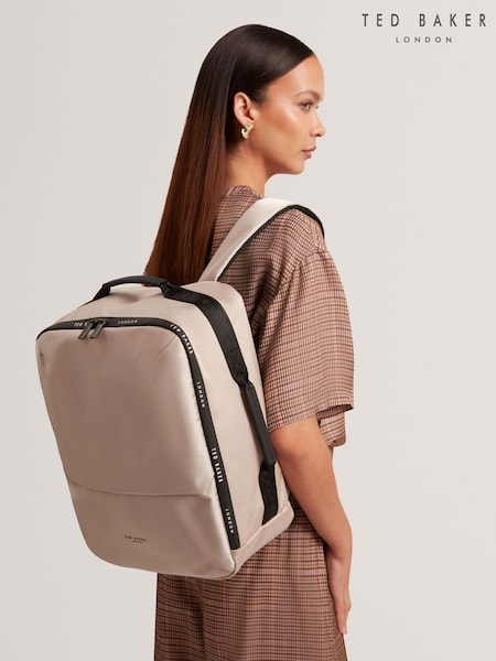 Brown - Regular Ted Baker Onboard Underseat Cabin Backpack