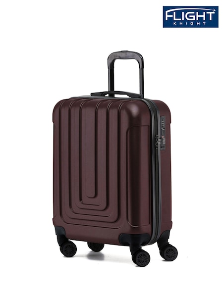 Flight Knight 55x40x20cm Ryanair Priority 8 Wheel ABS Hard Case Cabin Carry On Hand Luggage (733138) | £50