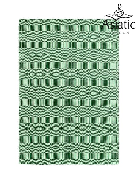 Asiatic Rugs Green Sloan Geo Rug (734473) | £77 - £213