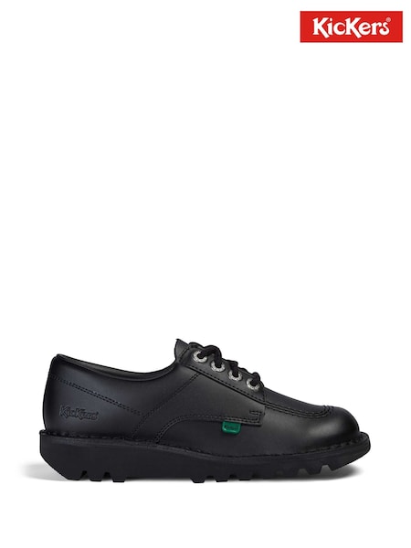 Kickers Black Lo Lace Shoes (734505) | £90
