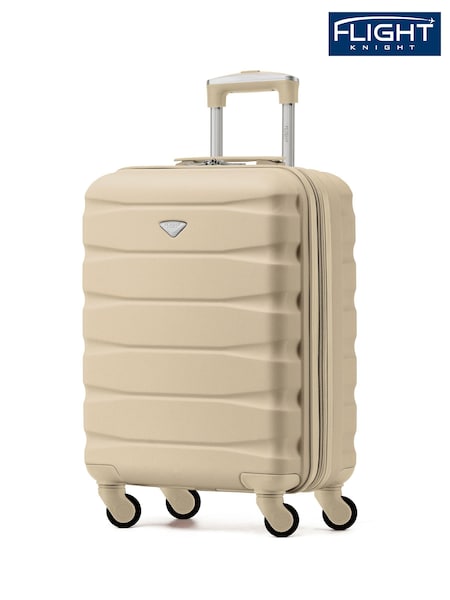 Flight Knight 55x40x20cm Ryanair Priority 4 Wheel ABS Hard Case Cabin Carry On Hand Luggage (734956) | £50