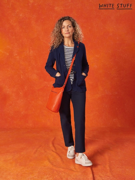 White Stuff Blue Savannah Stretch Trousers (736268) | £65