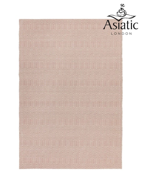 Asiatic Rugs Pink Sloan Geo Rug (737199) | £77 - £213