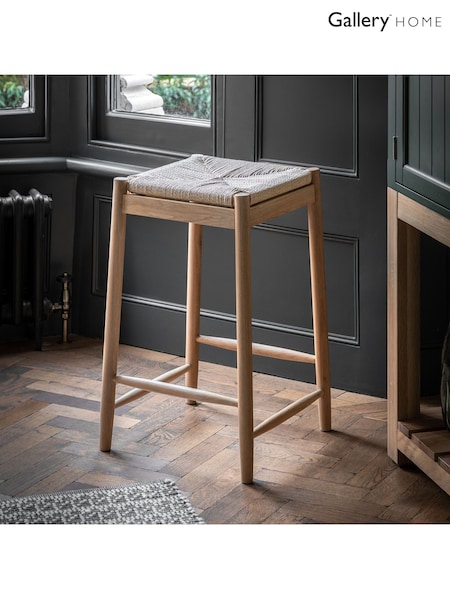 Gallery Home Natural Leroy Rope Stool (739279) | £209
