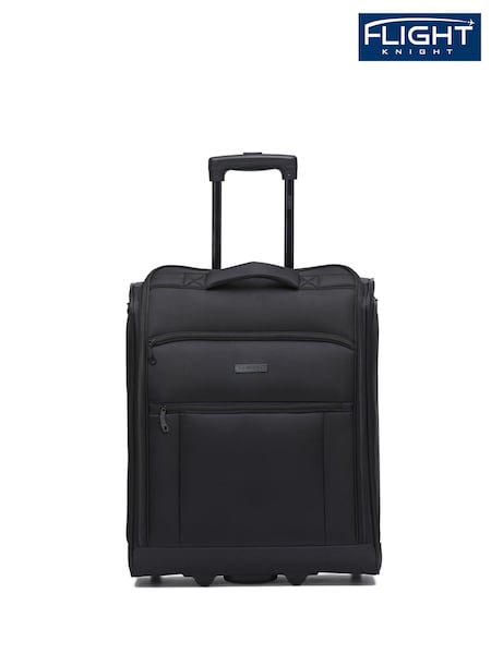 Flight Knight 56x45x25cm EasyJet Overhead Soft Case Cabin Carry On Suitcase Hand Mono Canvas Luggage (739439) | £50