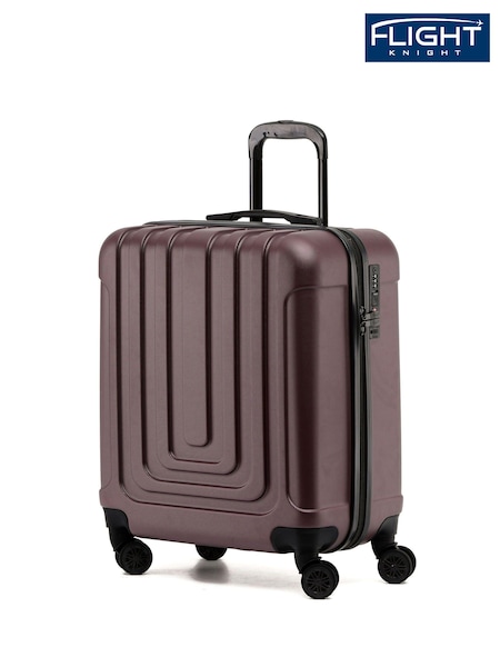 Flight Knight 56x45x25cm EasyJet Overhead 8 Wheel ABS Hard Case Cabin Carry On Hand Luggage (744263) | £55