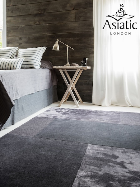 Asiatic Rugs Grey Tate Rug (744347) | £320 - £911