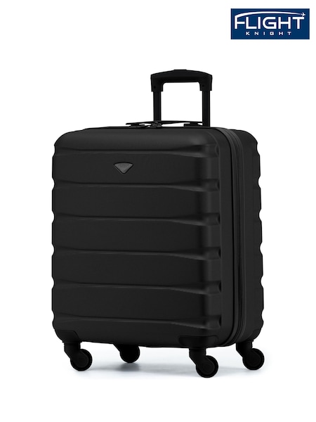 Flight Knight 56x45x25cm EasyJet Overhead 4 Wheel ABS Hard Case Cabin Carry On Hand Luggage (745324) | £50