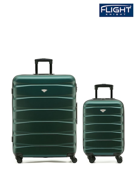 Set Of 2 Large Check-In & Small Carry-On Hardcase Travel Suitcase (746475) | £110