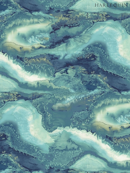 Harlequin Blue Reflected 13.35M Wallpaper (747072) | £354