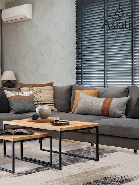 Asiatic Rugs Natural Kuza Lines Rug (748766) | £122 - £348