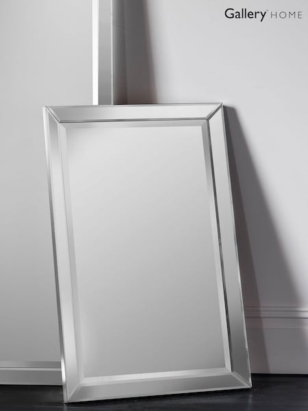 Gallery Home Silver Billingham Rectangle Mirror (750190) | £100