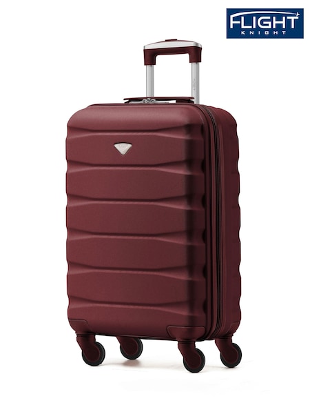 Flight Knight 55x40x20cm Ryanair Priority 4 Wheel ABS Hard Case Cabin Carry On Hand Luggage (750647) | £50