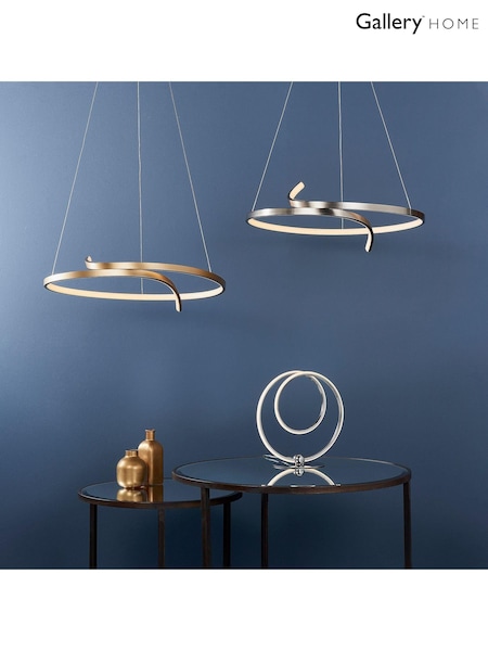 Gallery Home Gold Yussef Ceiling Light Pendant (753125) | £235