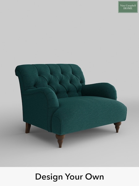 Whistler/Peacock Teal Milner By Nina Campbell (753815) | £999