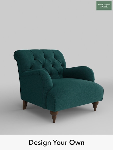 Whistler/Peacock Teal Milner By Nina Campbell (753815) | £850