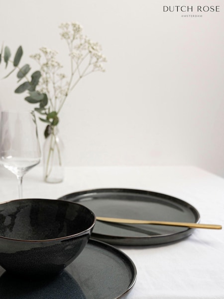 Dutch Rose Set of 4 Blue Serenity Plates 18cm (754833) | £36