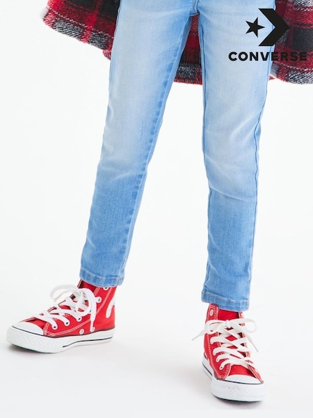 Converse Red Chuck Taylor All Star Ox Junior Trainers (756113) | £37