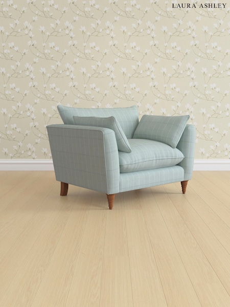Carolyn Check/Duck Egg Casterton By Laura Ashley (757805) | £1,050