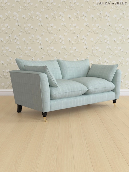Carolyn Check/Duck Egg Casterton By Laura Ashley (757805) | £1,400