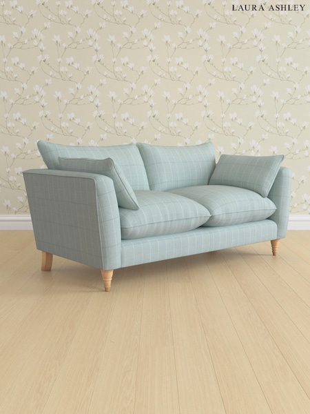 Carolyn Check/Duck Egg Casterton By Laura Ashley (757805) | £1,400
