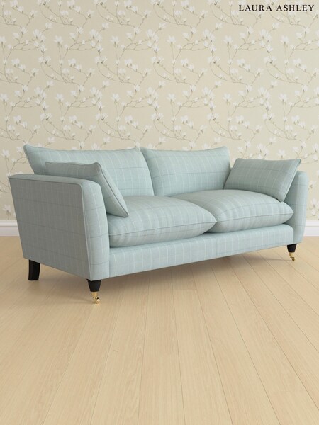 Carolyn Check/Duck Egg Casterton By Laura Ashley (757805) | £1,500