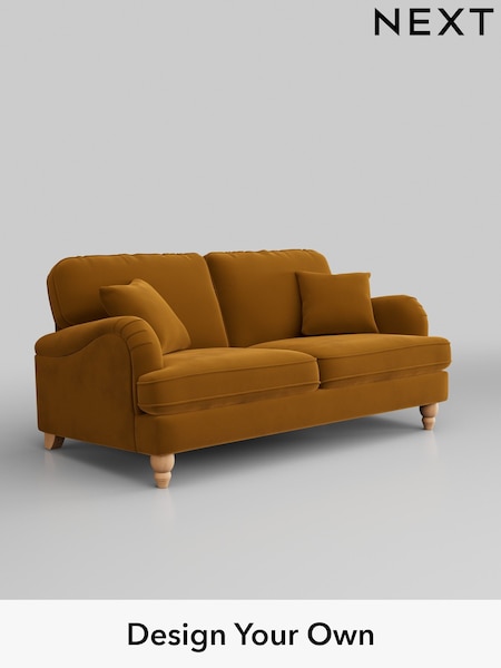 Plush Velvet Easy Clean/Mustard Yellow Lilly Ii (758398) | £950
