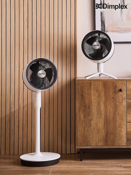 Dimplex Duo Cool 2-in-1 Smart Electric Pedestal Fan