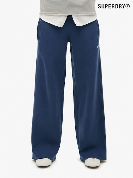 Superdry Mariner Navy Essential Logo Straight Trousers (764670) | £50