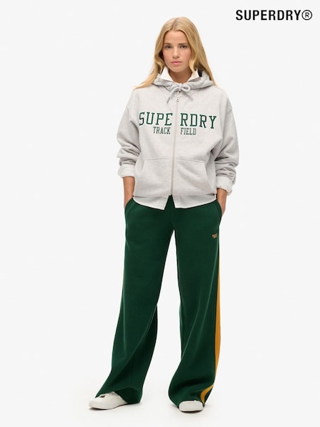 Superdry Enamel Green Essential Logo Straight Trousers (765020) | £50