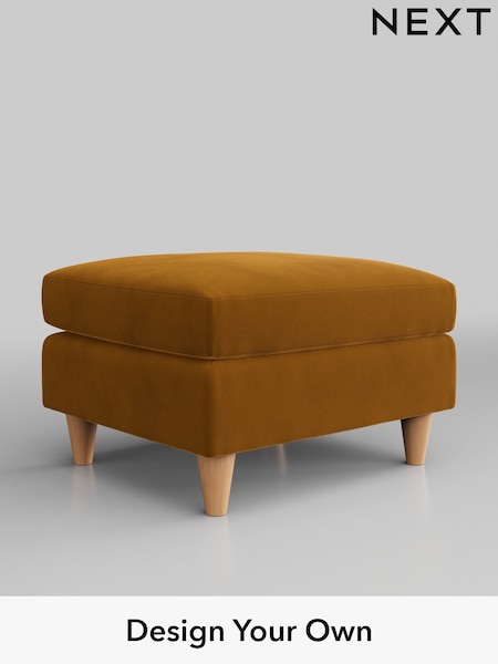 Plush Velvet Easy Clean/Mustard Yellow Camden (768618) | £350
