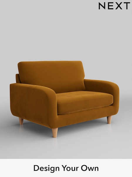 Plush Velvet Easy Clean/Mustard Yellow Camden (768618) | £799