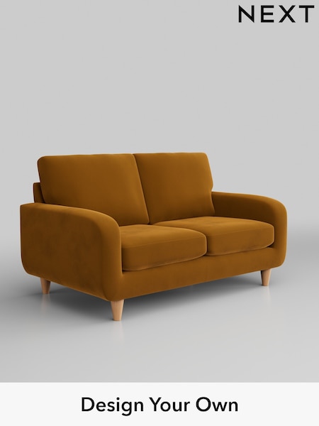 Plush Velvet Easy Clean/Mustard Yellow Camden (768618) | £899