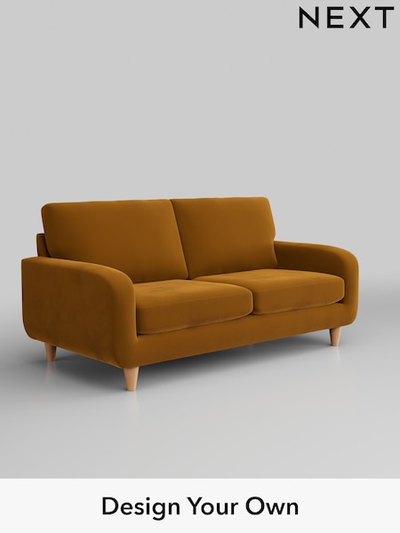 Plush Velvet Easy Clean/Mustard Yellow Camden (768618) | £999