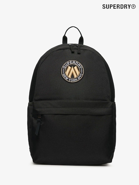 Superdry Black City Montana 100% Cotton Bag (769759) | £45